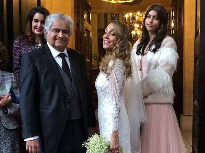 Former Solicitor General Harish Salve got married at 65 Photos: पूर्व सॉलिसिटर जनरल हरीश साल्वे ने 65 की उम्र में रचाई दूसरी शादी