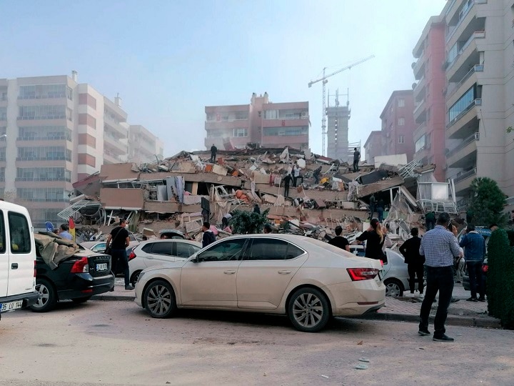 तुर्की में शक्तिशाली भूकंप से 22 लोगों की मौत, देश के तीसरे सबसे बड़े शहर इजमिर में हुई सबसे ज्यादा तबाही
