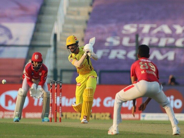 CSK vs KXIP: Chennai Super Kings beat Punjab in their last league match, Ruturaj Gaikwad played a brilliant innings CSK vs KXIP: चेन्नई सुपर किंग्स ने अपने अंतिम लीग मैच में पंजाब को हराया, रुतुराज गायकवाड़ ने खेली शानदार पारी