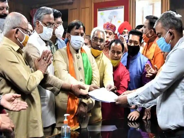 उत्तराखंड से राज्यसभा के लिए बीजेपी नेता नरेश बंसल निर्विरोध निर्वाचित, निकाली गई स्वागत रैली Naresh Bansal elected unopposed to the Rajya Sabha from Uttarakhand उत्तराखंड से राज्यसभा के लिए बीजेपी नेता नरेश बंसल निर्विरोध निर्वाचित, निकाली गई स्वागत रैली