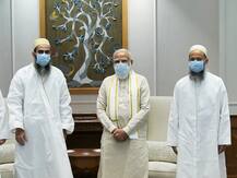 दाऊदी बोहरा समुदाय के शहजादा हुसैन बुरहानुद्दीन ने पीएम मोदी से की मुलाकात