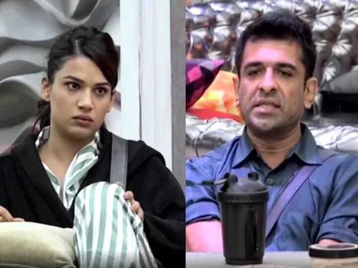 Bigg Boss 14 Naina rebels against Ijaz Khan's captivity, anger over cigarette talk Bigg Boss 14: एजाज खान की कैप्टेंसी के खिलाफ नैना ने की बगावत, सिगरेट की बात को लेकर हुईं गुस्सा