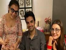 काजल की बहन ने लगाई जीजा के हाथ में मेहंदी, देखिए अभिनेत्री ने कैसे मनाया पहला करवाचौथ