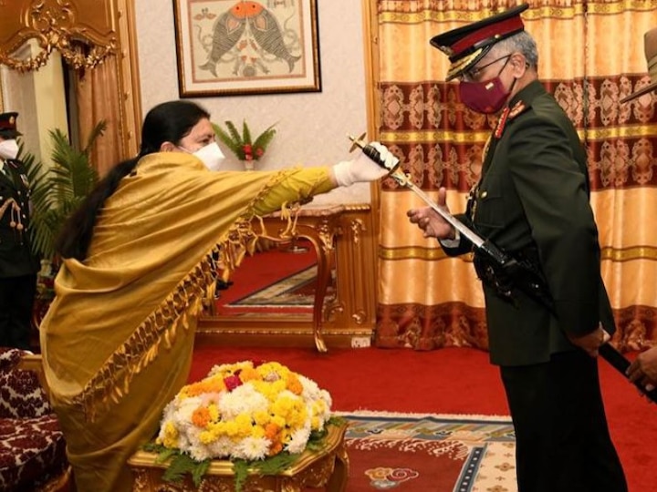 Rank of Honorary-General of Nepalese Army given to Army Chief General MM Naravane ann थलसेना प्रमुख जनरल एम एम नरवणे को दिया गया नेपाली सेना के ऑनरेरी-जनरल का रैंक