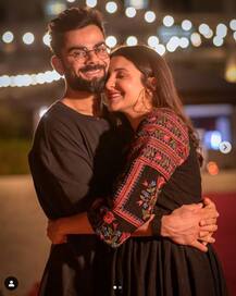 In Pics: करवाचौथ के बाद पति विराट कोहली को किस करते प्रेग्नेंट अनुष्का शर्मा की तस्वीरें वायरल, यहां देखिए रोमांटिक अंदाज