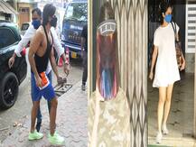 रणवीर सिंह फिट बॉडी को फ्लॉन्ट करते हुए स्पॉट, जिम के बाहर दिखा सोनाक्षी सिन्हा- मानुषी छिल्लर का ग्लैमरस लुक