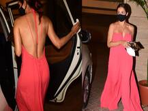 बैकलेस गाउन में Malaika Arora का दिखा ग्लैमरस अंदाज, Kareena Kapoor Khan के घर के बाहर हुईं स्पॉट