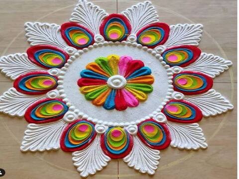 Diwali 2020 : इस दिवाली घर पर बनाएं खूबसूरत ट्रेंडी रंगोली, देखें लेटेस्ट डिजाइन्स Diwali 2020 : इस दिवाली घर पर बनाएं खूबसूरत ट्रेंडी रंगोली, देखें लेटेस्ट डिजाइन्स