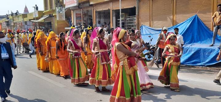 महिलाओं का शानदार लोक मंचन