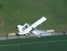 सिडनी में भारतीय क्रिकेट टीम के होटल से 30 किलोमीटर दूर विमान दुर्घटना, मैदान में गिरा प्लेन