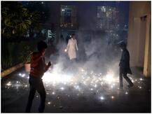 बैन के बावजूद दिवाली पर दिल्ली-एनसीआर में चले पटाखे, प्रदूषण खतरनाक स्तर पर पहुंचा