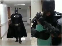 Viral video: कैंसर पेशेंट की खुशी के लिए बैटमैन बना डॉक्टर, सोशल मीडिया पर आए आंसू