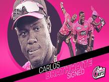 बिग बैश लीग: इस टीम के साथ खेलते दिखेंगे वेस्टइंडीज के पूर्व कप्तान कार्लोस ब्रेथवेट