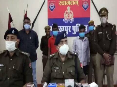 गोरखपुर: ईंट-भट्ठे पर लूट और महिलाओं के साथ छेड़खानी के मामले का पुलिस ने किया खुलासा, दो लुटेरे गिरफ्तार गोरखपुर: ईंट-भट्ठे पर लूट और महिलाओं के साथ छेड़खानी के मामले का पुलिस ने किया खुलासा, दो लुटेरे गिरफ्तार