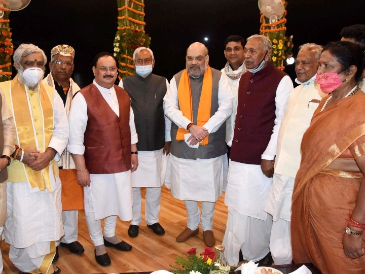 Bihar: Cabinet expansion after NDA meet likely...know which party will have how much of share  ann बिहार: एनडीए की बैठक के बाद होगा कैबिनेट का विस्तार,जानें नई सरकार में किस दल के कितने मंत्री होंगे शामिल