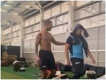 सात समंदर पार गाने पर पृथ्वी ने दिखाई 'अदाएं' तो शिखर धवन ने टी-शर्ट उतार किया डांस, Video Viral