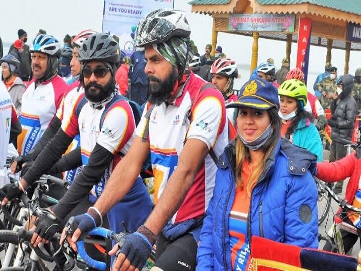 Indian Para Cyclist set to travel from Kashmir to Kanyakumari ANN देश के शीर्ष पैरा साइक्लिस्टस करेंगे कश्मीर से कन्याकुमारी तक का यात्रा