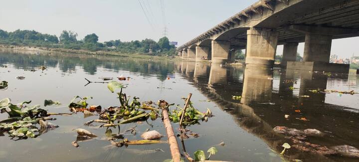 स्वच्छता से जुड़े इस कार्यक्रम के आयोजक युगल किशोर पंडित ने कहा कि जगह-जगह हजारों मूर्तियां बिखरी पड़ी हैं. हम नदी को साफ करने का अपना छोटा सा प्रयास कर रहे हैं.