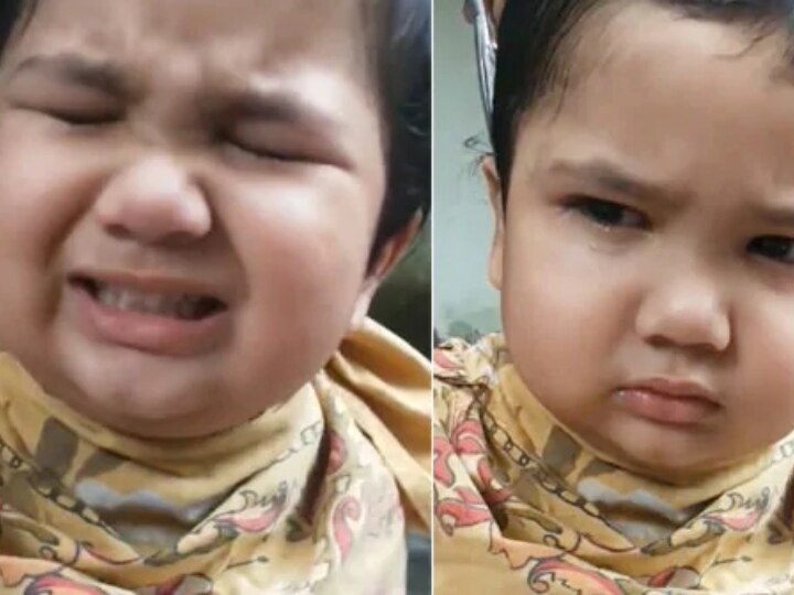 Video of child cutting of child went viral on social media, users gave such response Viral Video: बच्चे ने बाल कटवाते हुए काटा खूब बवाल, बोला- 'मुझे बहुत गुस्सा आ रहा है'