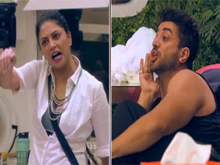 Bigg Boss 14: Kavita Kaushik ने कहा-'तुम्हारी बाप हूं मैं' तो भड़क गए Aly Goni, दे डाली धमकी