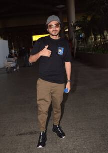 फुल स्टाइल में नज़र आए मिर्जापुर 2 के मुन्ना भईया, देखिए Divyendu Sharma का एयरपोर्ट लुक