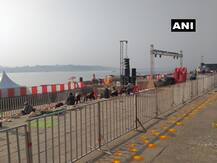 देव दीपावली पर पीएम के स्वागत के लिये सज रही है काशी, घाटों पर आकर्षक चित्रकारी