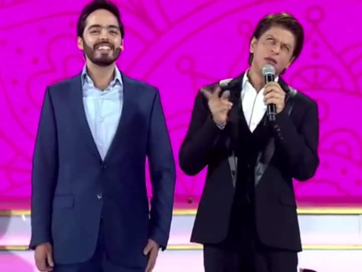 when shahrukh khan asked salary of anant ambani, know his answer जब Shahrukh Khan ने पूछी पहली सैलरी तो Mukesh Ambani के बेटे ने यूं कर दी थी उनकी बोलती बंद