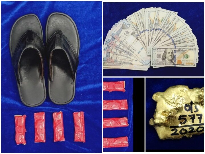 Video: Customs official picks up slipper to help passenger, finds gold worth Rs 12 lakh चप्पल में छुपाकर ला रहा था इतनी कीमत का सोना कि जानकर होंगे हैरान, ऐसे कस्टम ऑफिसर ने पकड़ा रंगे हाथ, देखें Video