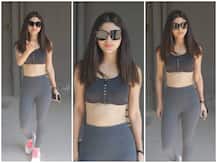 Spotted: ऑल ब्लैक लुक में स्पॉट हुईं मौनी रॉय, परफेक्ट फीगर पर थम गईं सबकी नजरें