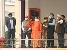 गोरखपुर: CM योगी आदित्‍यनाथ ने संस्‍थापक सप्‍ताह समारोह कार्यक्रम स्‍थल का किया औचक निरीक्षण