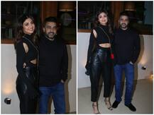 In Pics: काफी समय बाद देर रात पति राज संग डेट नाइट पर स्पॉट हुई शिल्पा शेट्टी, देखिए तस्वीरें