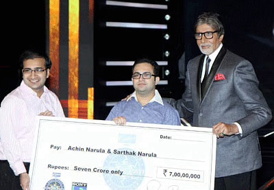 KBC 7 Crore winner : कोई नहीं तोड़ पाया है Narula Brothers का रिकॉर्ड, 6 साल पहले जीते थे 7 करोड़ रुपए KBC 7 Crore winner no one has broken the record of Narula Brothers, won 7 crore rupees 6 years ago KBC 7 Crore winner : कोई नहीं तोड़ पाया है Narula Brothers का रिकॉर्ड, 6 साल पहले जीते थे 7 करोड़ रुपए