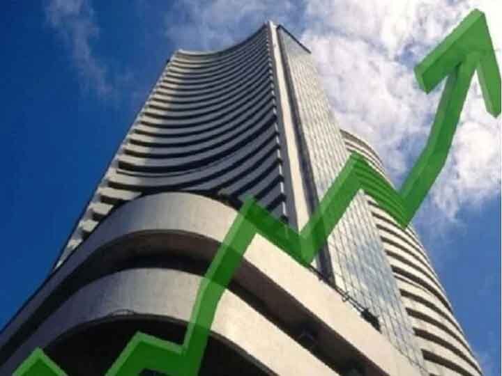 Sensex breaches 45,000 for the first time as RBI revises India's growth forecast ANN शेयर बाजार में आया उछाल, सेंसेक्स पहली बार 4500 के पार