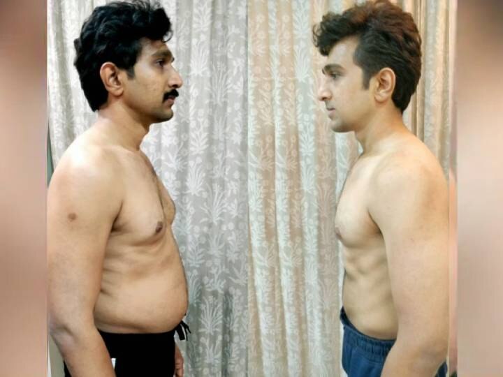 Scam 1992 Actor Pratik Gandhi gain weight for harshad mehta role after complete shooting loose ten kg video 'स्कैम 1992' में हर्षद मेहता के किरदार के लिए प्रतीक गांधी ने बढ़ाया था वेट, शूटिंग खत्म होने के बाद ऐसे घटाया 10 KG वजन