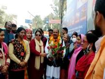 रायबरेली: नवनिर्वाचित एमएलसी उमेश द्विवेदी का हुआ जोरदार स्वागत, बोले- हमेशा शिक्षकों के लिए करूंगा काम