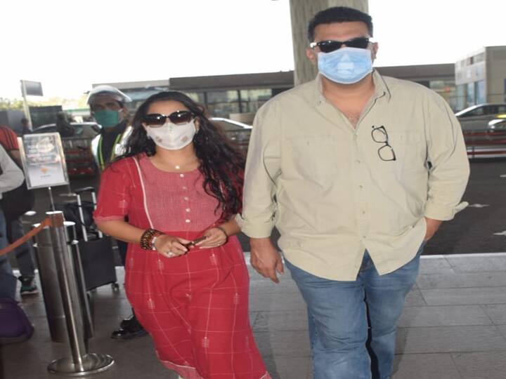 बॉलीवुड में अपनी एक्टिंग से धाक जमाने वाली विद्या बालन हाल ही में अपने पति के साथ एयरपोर्ट पर स्पॉट हुई.