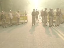 लखनऊ: अखिलेश यादव की कन्नौज यात्रा से पहले पार्टी दफ्तर के आसपास का इलाका सील