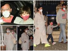 In Pics: देर रात प्रेग्नेंट करीना कपूर खान के साथ कुछ इस अंदाज में स्पॉट हुए सैफ अली खान, बेबी बंप में बेबो की तस्वीरें वायरल