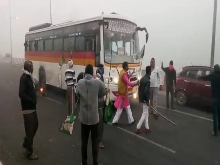 Farmers Protest: किसानों के नाम पर लालू यादव की पार्टी की सड़क पर 'गुंडागर्दी' Kisan Andoland hooliganism on streets by Lalu Prasad yadavs Party Leader in name of Farmers ann Farmers Protest: किसानों के नाम पर लालू यादव की पार्टी की सड़क पर 'गुंडागर्दी'