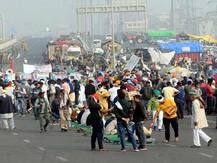 भारत बंद का नोएडा में दिखा मिला-जुला असर, हिरासत में लिए गए कई नेता, ड्रोन कैमरे से रखी जा रही है नजर