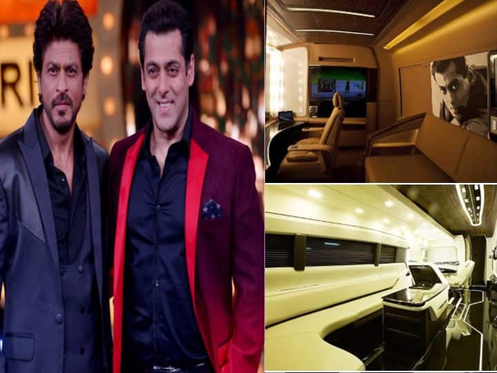 बॉलीवुड स्टार्स अपने हार्ड वर्क के साथ ही अपनी लग्जरी लाइफस्टाइल के लिए भी जाने-जाते हैं. अक्सर आपने बॉलीवुड स्टार्स के शानदार घर और प्राइवेट जेट्स के बारे में सुना होगा, लेकिन आज हम आपको बताएंगे इनकी लग्जूरियस वैनिटी वैन्स के बारे में, जिसमें स्टार्स का ज़्यादातर समय कटता है. तो आइए शुरू करें. Pic credit: Instagram