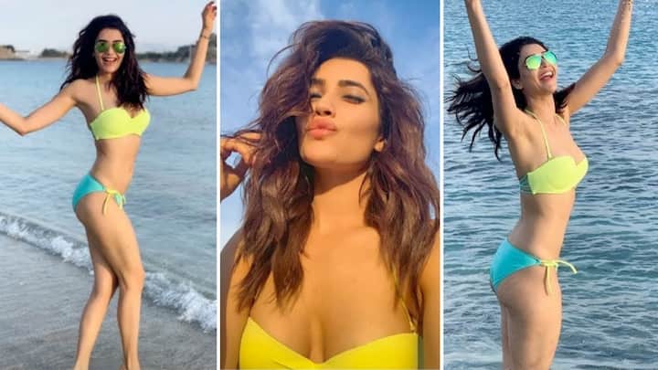बिकिनी में करिश्मा के एक से बढ़कर एक लुक्स देखने को मिले थे. उनकी तस्वीरों ने सोशल मीडिया पर आग लगा दी थी. (Pic credit: Instagram)