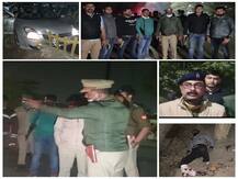 नोएडा में पुलिस और गौ तस्करों की मुठभेड़, फायरिंग में दोनों बदमाश घायल, हथियार बरामद