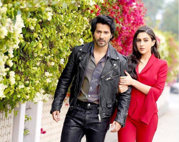 ये पहली बार है जब सारा अली खान और वरुण धवन स्क्रीन स्पेस शेयर करते दिखाई देने वाले हैं. 