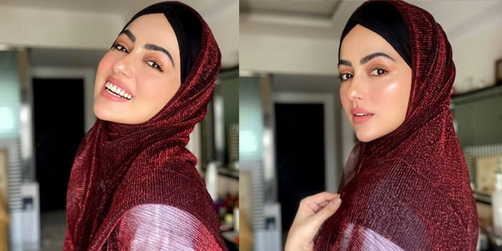 शादी से पहले सना ने फिल्म इंडस्ट्री को हमेशा के लिए अलविदा कहने की बात कही थी. उन्होंने कहा था कि वह अल्लाह के रास्ते पर चलना चाहती हैं. Pic credit: Instagram