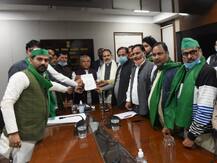 यूपी के भारतीय किसान यूनियन के पदाधिकारियों ने नरेंद्र सिंह तोमर से की मुलाकात, नए कृषि कानूनों का समर्थन किया