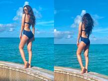 Photos: मालदीव में छुट्टियां मना रही हैं मिस वर्ल्ड मानुषी छिल्लर, बीच किनारे दिए हॉट लुक्स