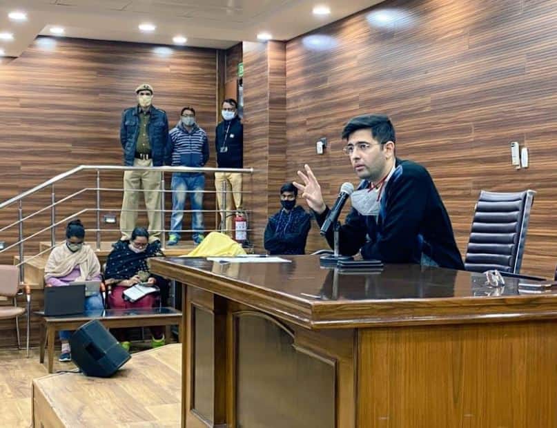 Delhi Jal Board launches DJBs ambitious rainwater harvesting campaign ANN दिल्ली: '30 दिन, 200 स्ट्रक्चर' के लक्ष्य के साथ DJB ने की रेन वॉटर हार्वेस्टिंग मुहिम की शुरुआत