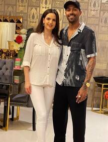 Photos: पत्नी के साथ डिनर डेट पर गए हार्दिक पांड्या, देखिए दोनों की शानदार तस्वीरें