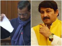 केजरीवाल ने दिल्ली विधानसभा में फाड़ी कृषि कानून की कॉपी, मनोज तिवारी बोले- किसानों के भविष्य के टुकड़े किए